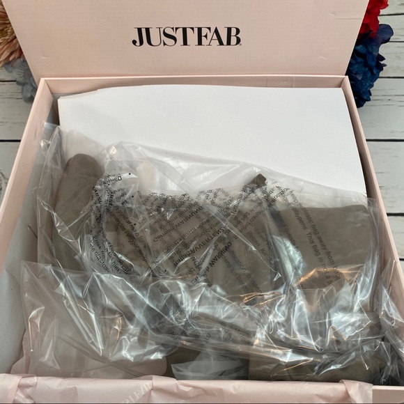 Taupe Over-the-Knee Stiletto Heeled Boot - Picture 15 of 16